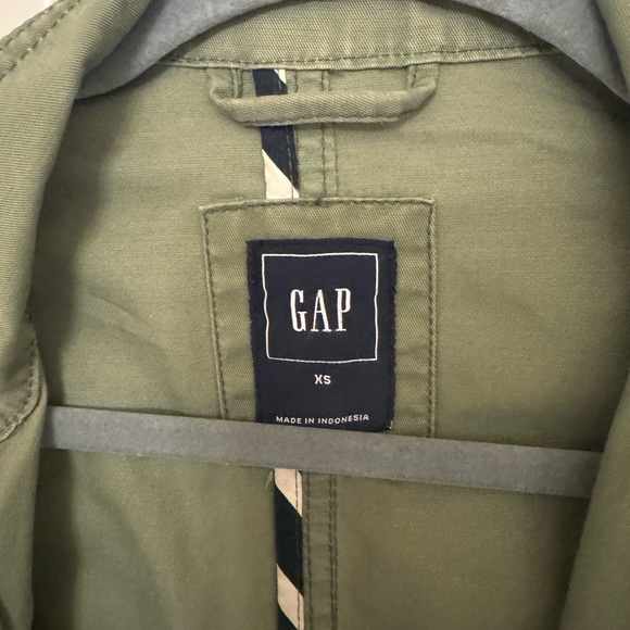 Gap Canvas Utility Jacket XS in Green - Picture 4 of 5